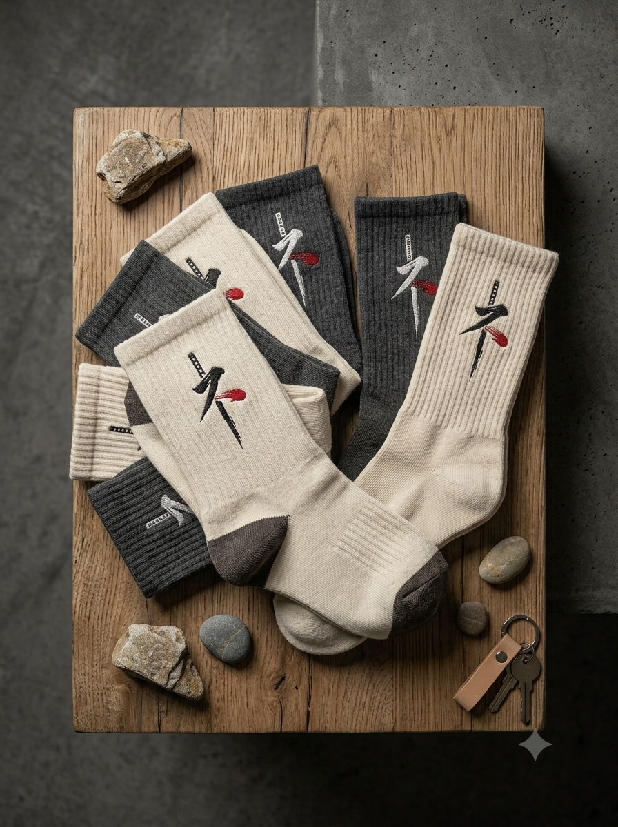 Ribbed Sports Socks